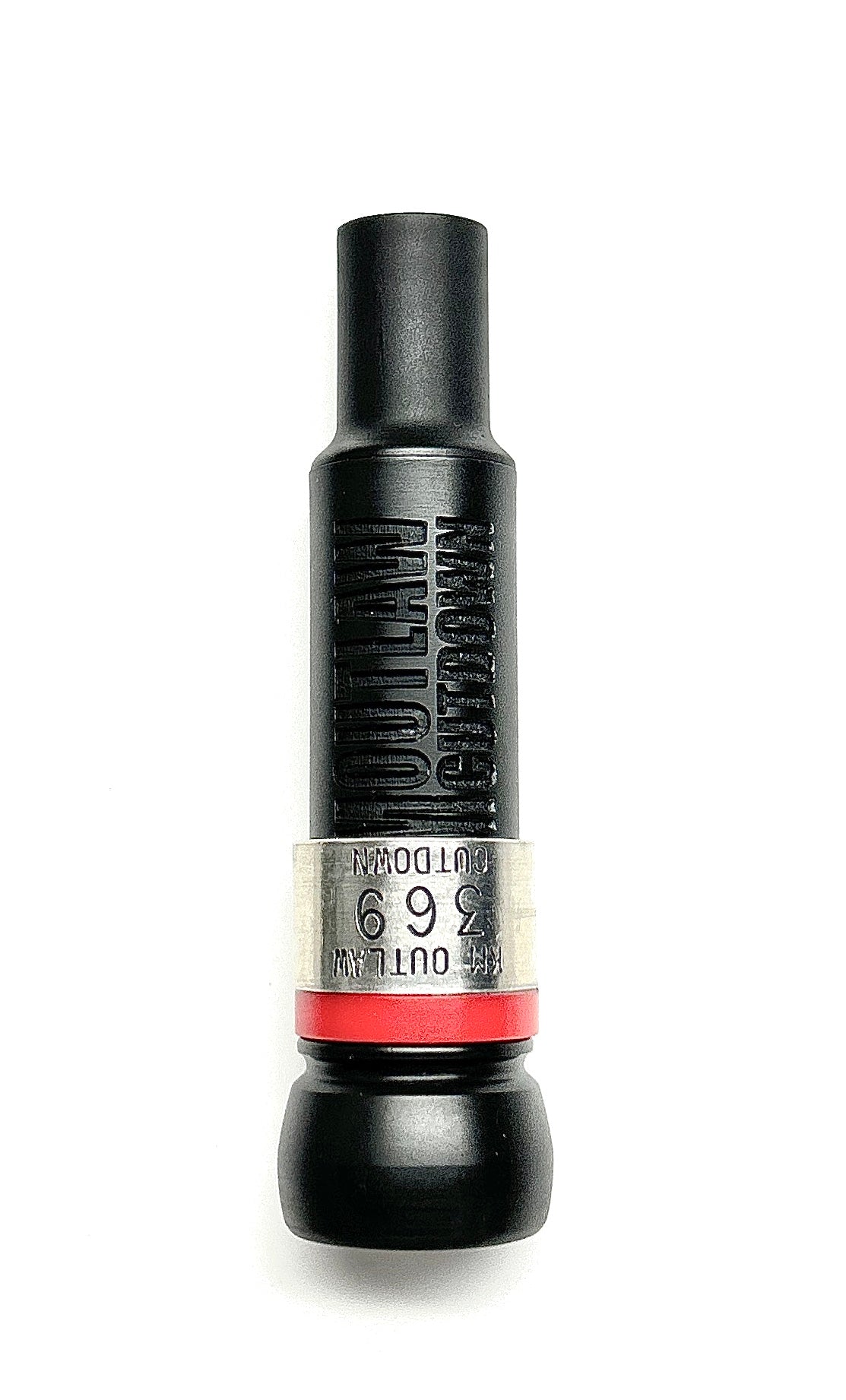 KM OUTLAW CUTDOWN RED-LABEL SHORTY KEYHOLE DUCK CALL