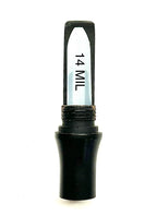 KM OUTLAW CUTDOWN RED-LABEL TAPERED KEYHOLE DUCK CALL.