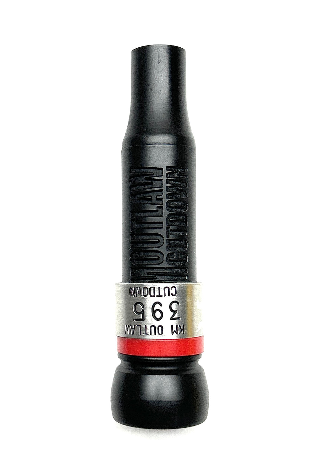 KM OUTLAW CUTDOWN RED-LABEL TAPERED KEYHOLE DUCK CALL.