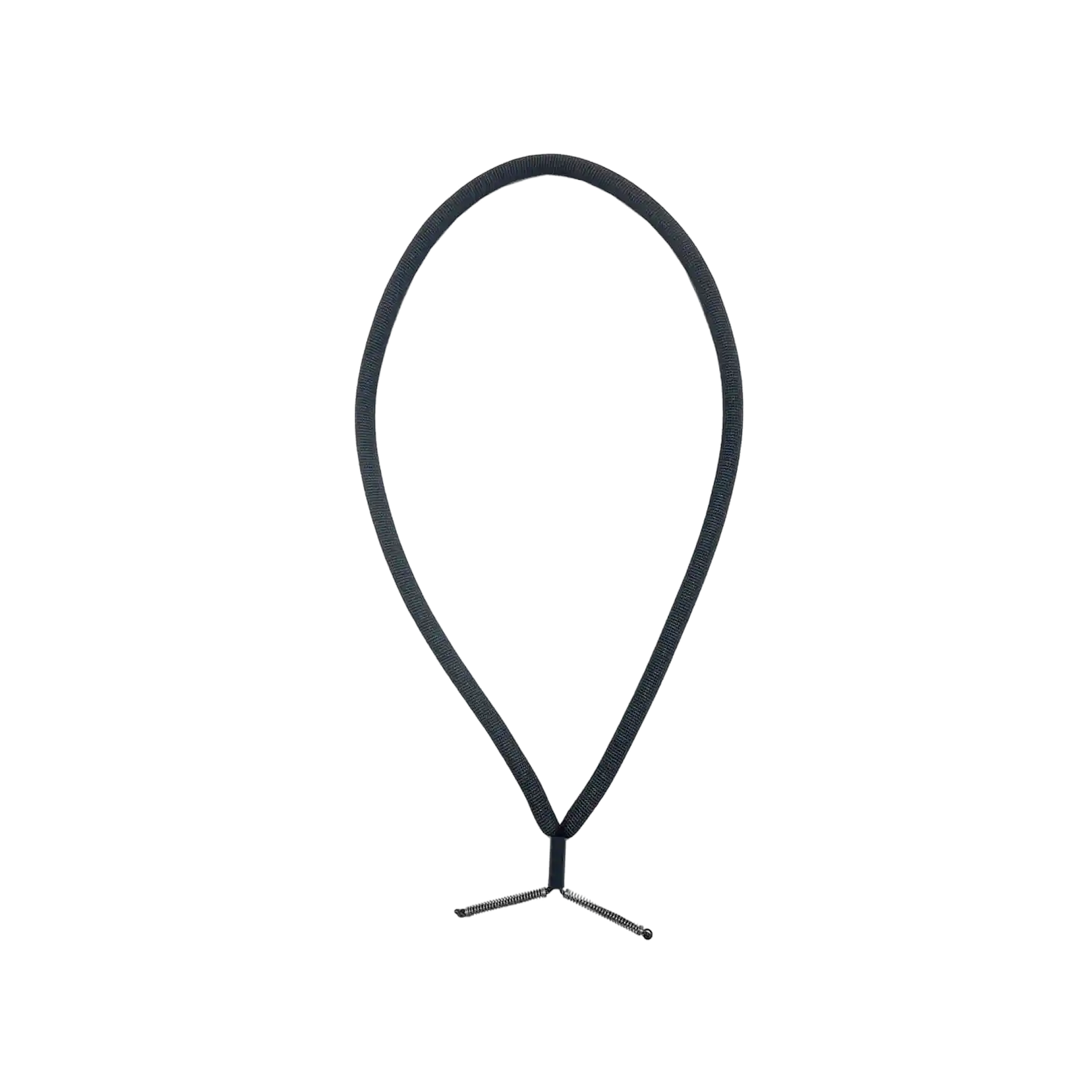 Black floating duck call lanyard