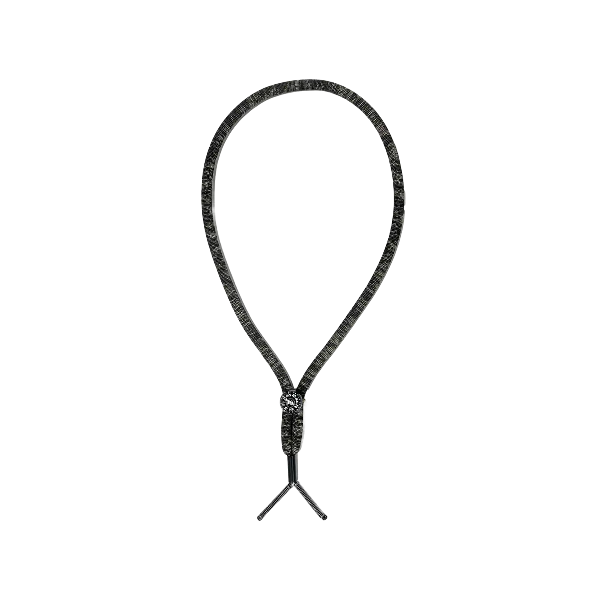 Camo floating duck call lanyard with compass ball