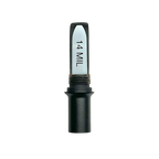 MC-50 Round Hole insert detail for the KM Outlaw Red-Label cut-down duck call #mc-50-round-hole