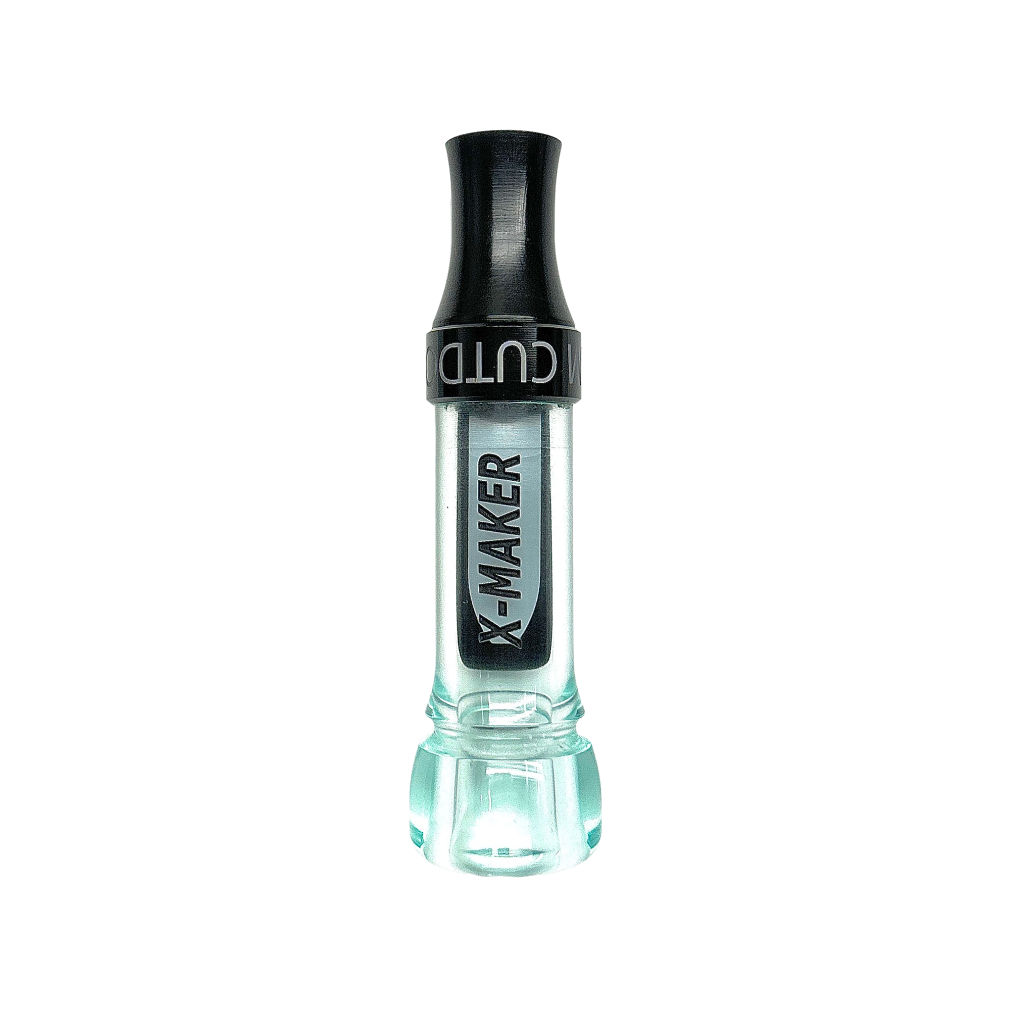 X-Maker cut-down duck call with coke bottle clear barrel