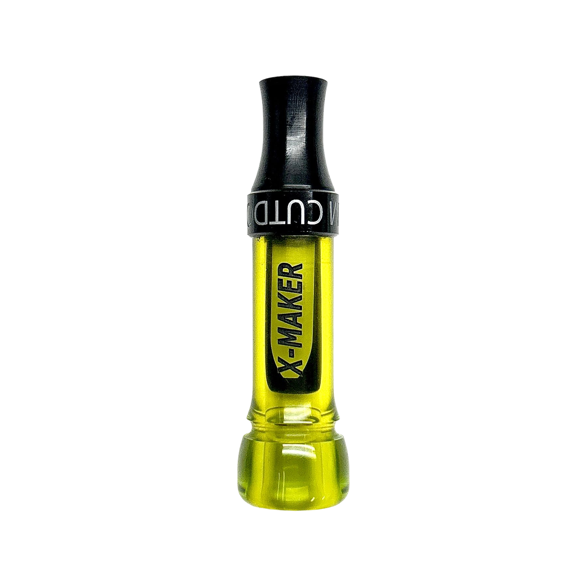 X-Maker cut-down duck call with olive green barrel