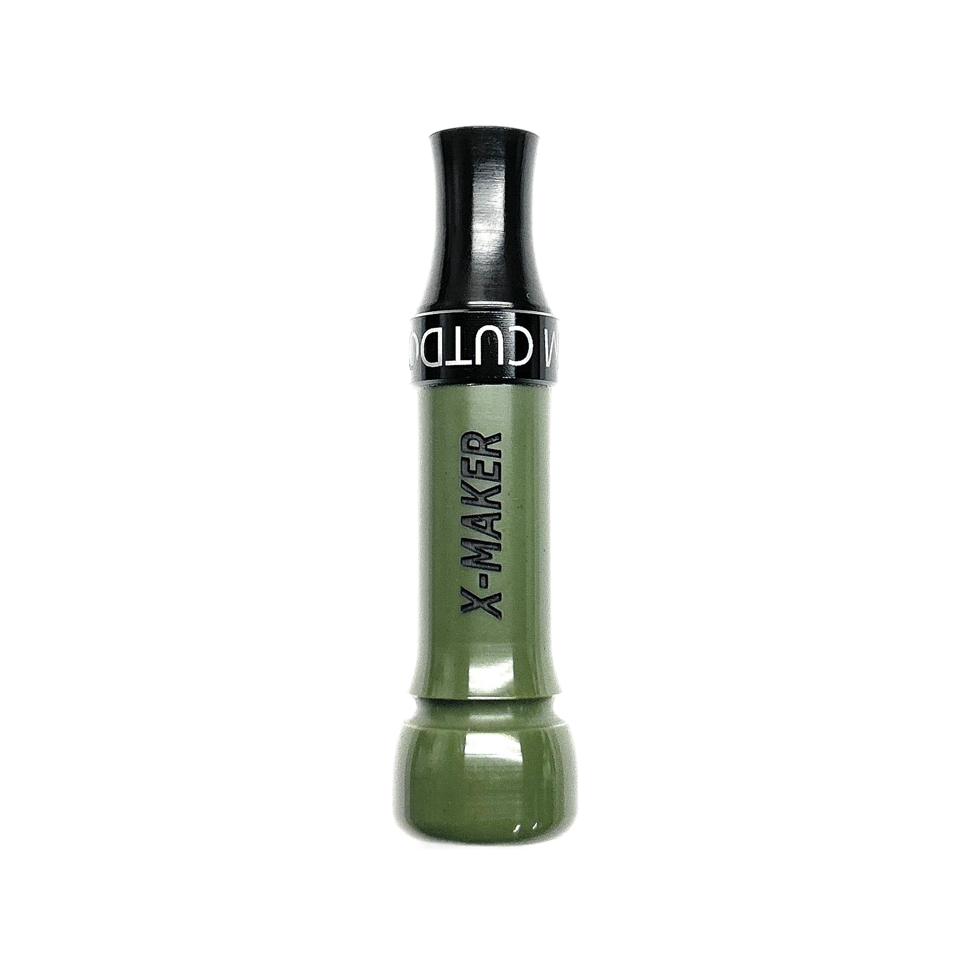 X-Maker cut-down duck call with OD green barrel