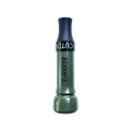 X-Maker cut-down duck call in OD Green acrylic with flat black XM Flared Keyhole insert #od-green