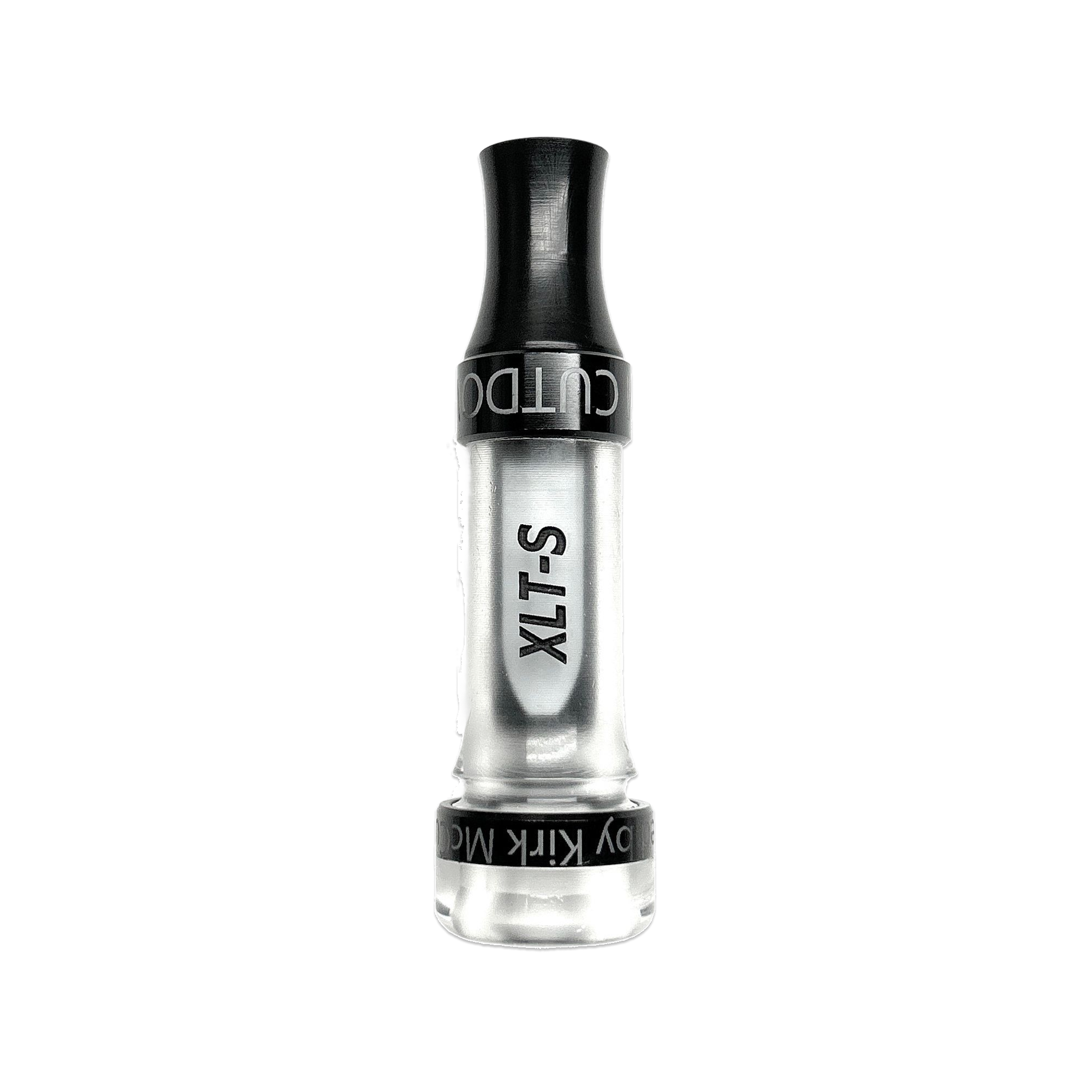 XLT-S short barrel cut-down duck call with clear frost barrel