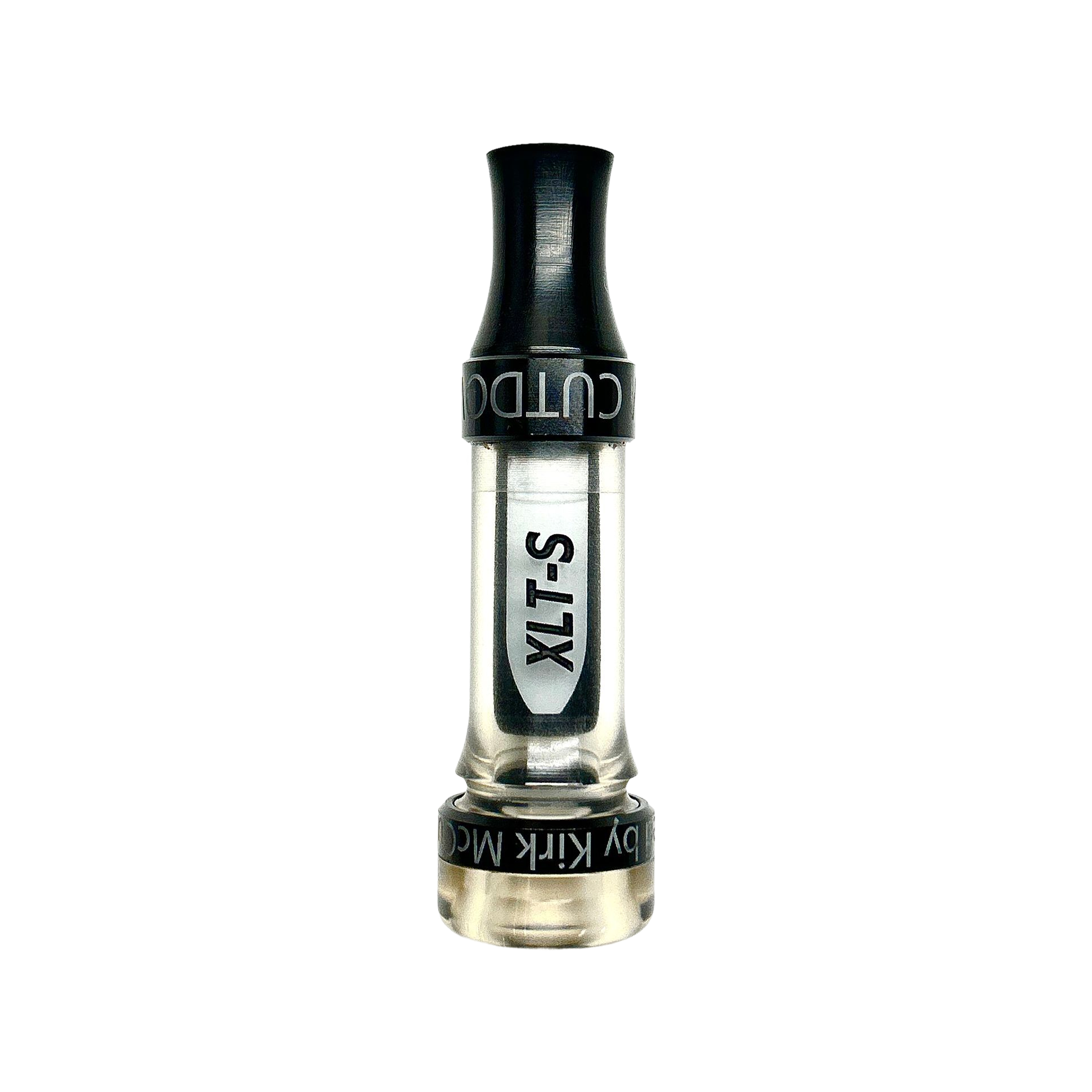 XLT-S short barrel cut-down duck call with smoke clear barrel