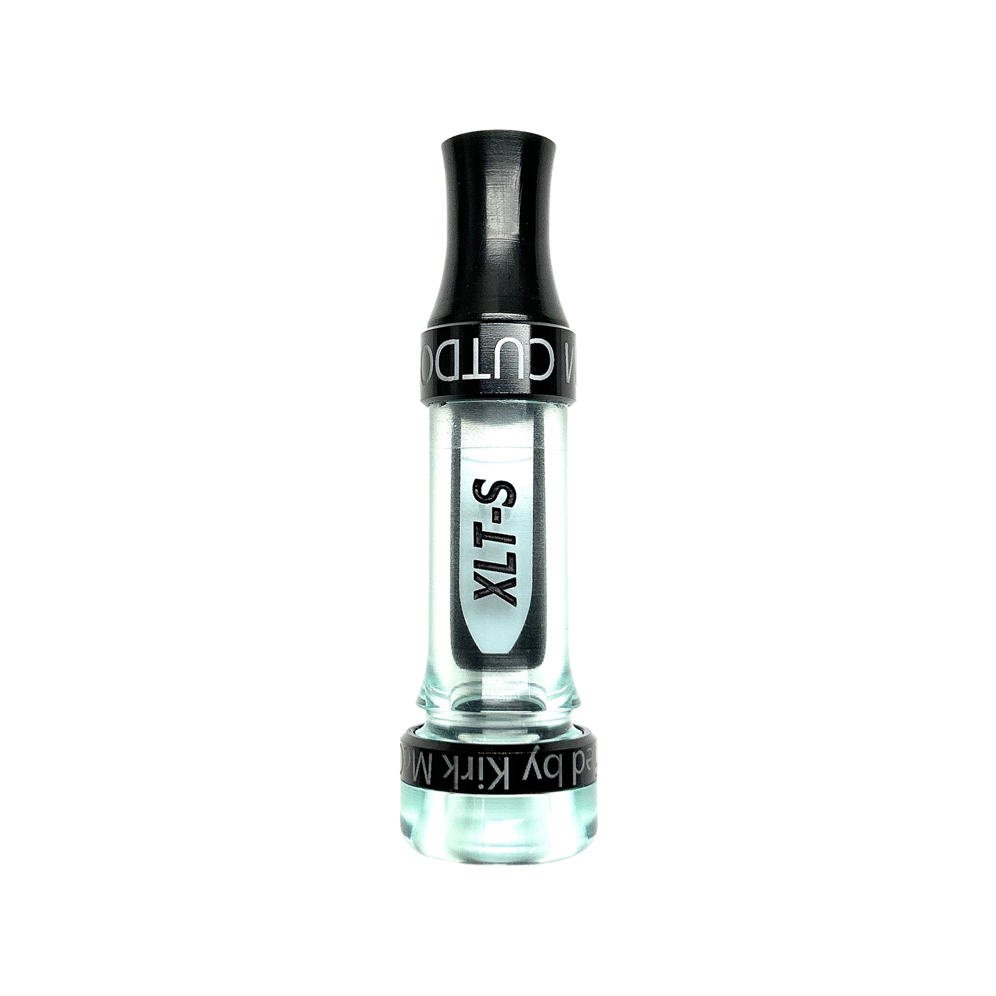 XLT-S short barrel cut-down duck call with coke bottle clear barrel