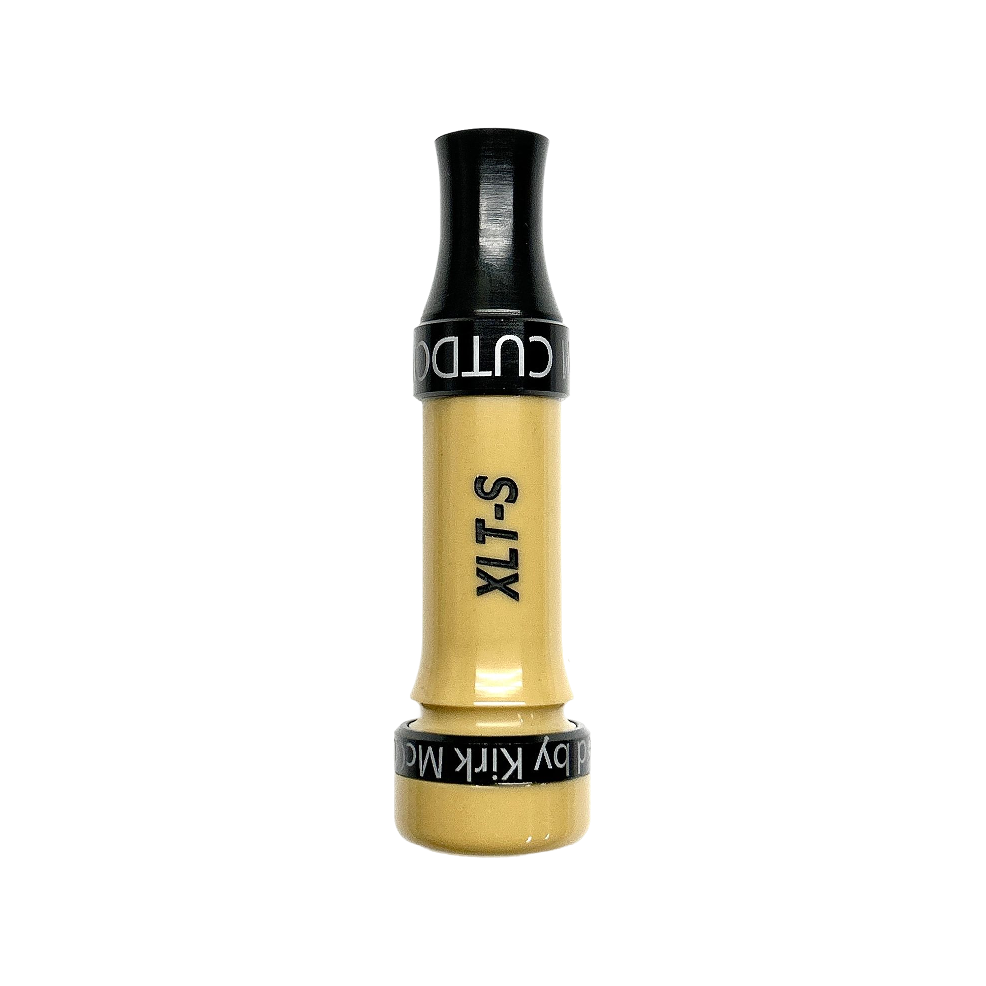 XLT-S short barrel cut-down duck call with tan barrel