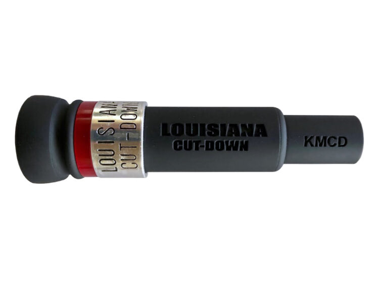 LOUISIANA CUT-DOWN Duck Call KM CUSTOM CUT RED-LABEL Special Editions Duck Call
