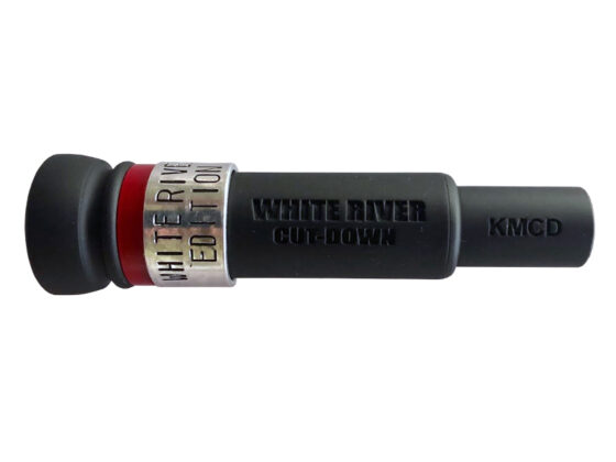 WHITE RIVER CUT-DOWN Duck Call KM CUSTOM CUT RED-LABEL Special Editions Duck Call