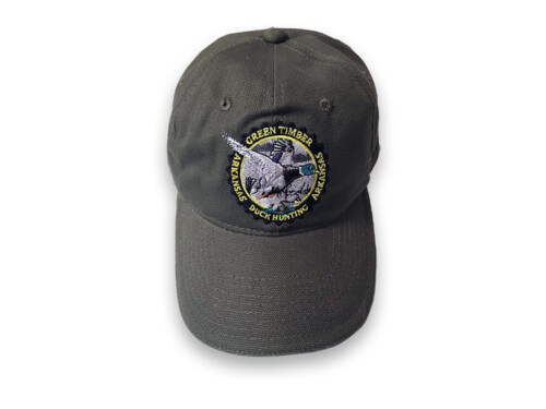 Green Timber Duck Hunting Canvas Cap