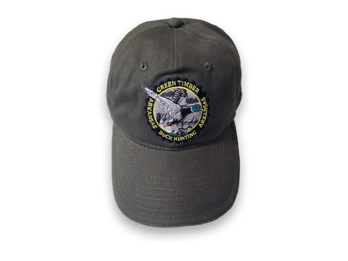 Green Timber Duck Hunting Canvas Cap