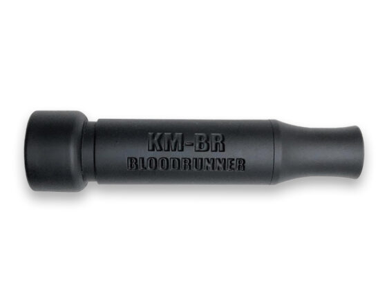 KM-BR BLOODRUNNER Cut-Down Duck Call Flat Black with Unpainted Lettering