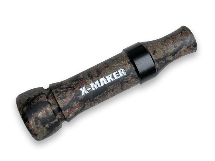 X-MAKER ULTIMATE CAMO Duck Call with Black Band