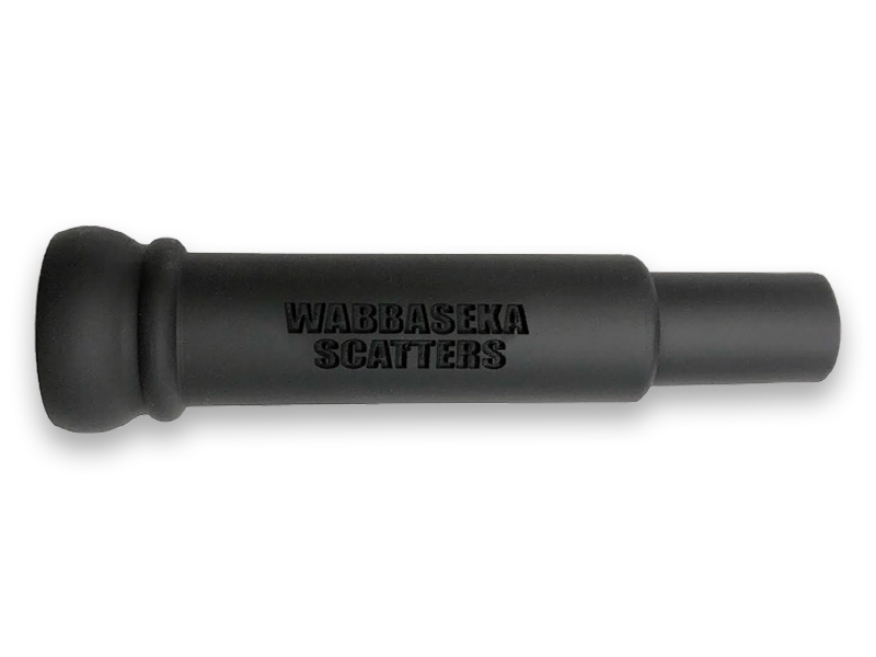 Wabbaseka Scatters EDITION Threaded Keyhole Cut-Down Duck Call