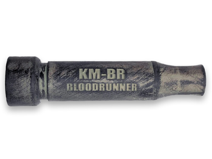 KM-BR BLOODRUNNER Cut-Down Duck Call Rough Cast with Unpainted Lettering