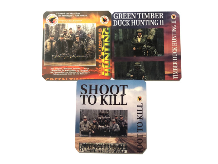 3 DVD Combo Pack including SHOOT to KILL, GREEN TIMBER DUCK HUNTING 2, and our best seller GREEN TIMBER DUCK HUNTING 1