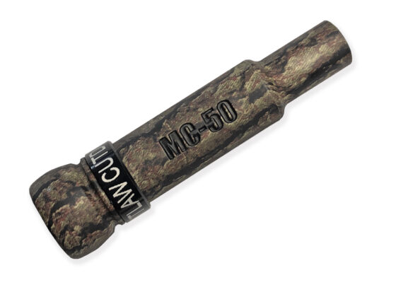 Ultimate Camo KM OUTLAW Cutdown – MC-50 X Mallard Duck Call Experience excellence with the MC-50 X Multi-Channel Round Hole duck call. This threaded round hole duck call from the KM OUTLAW CUTDOWN series delivers a very loud, smooth, and user-friendly performance. Ideal for all waterfowl hunters.