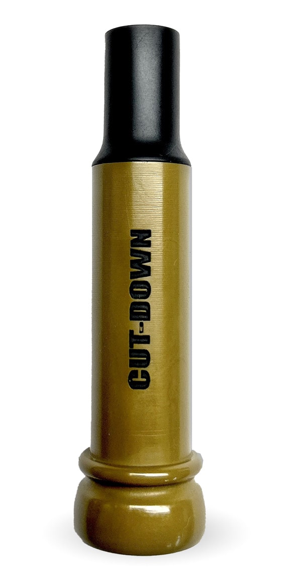 KMC Cut-Down Threaded Keyhole Duck Call — Olive Drab (OD) Elevate Your Waterfowl Hunting with Precision and Excellence Introducing the KMC Cut-Down Threaded Keyhole Duck Call in Olive Drab (OD), a premier choice for dedicated waterfowl hunters. Engineered for exceptional performance, this call seamlessly combines innovative design with superior craftsmanship to enhance your hunting experience. Key Features: Innovative Design: Featuring a threaded keyhole insert, a shorter barrel, and a wider tone board, this call produces a distinct, smooth, and resonant sound that effectively attracts ducks from a distance. Its design ensures your calls stand out in both flooded timber and open water. Effortless Operation: Crafted for ease of use, the KMC Cut-Down requires minimal air to operate, making it accessible for hunters of all skill levels. Whether you’re a novice or an experienced pro, this call guarantees reliable and effective performance. Durable Craftsmanship: Made from rugged hard acrylic in the USA, this call is designed to withstand the most demanding hunting conditions. Proudly crafted on the great Mississippi flyway in Arkansas, it reflects a commitment to durability and quality. Versatile Accessories: Each call comes with four additional 14 mil reeds and a 2-inch x 3/16-inch rubberized cork strip for extra insert wedges. These components provide flexibility and customization, allowing you to adapt the call to various hunting scenarios. Hand-Tuned Precision: Expertly crafted and hand-tuned by the renowned Kirk McCullough, this call ensures outstanding sound quality and performance. Each unit is meticulously tuned for exceptional results in the field. Why Choose the KMC Cut-Down Threaded Keyhole Duck Call? Ideal for High-Pressure Environments: This call excels in challenging hunting conditions, particularly in high-pressure public grounds in Arkansas and Louisiana. Its powerful, resonant sound is perfect for luring in wary ducks. Exceptional Build Quality: Proudly made in the USA, this call exemplifies precision and resilience. Its hard acrylic construction and thoughtful design ensure it can endure the rigors of intense hunting. Crafted for Excellence: With Kirk McCullough’s expert hand-tuning, the KMC Cut-Down Duck Call represents superior craftsmanship. It’s engineered to deliver the best possible sound and performance, increasing your chances of a successful hunt. Summary The KMC Cut-Down Threaded Keyhole Duck Call is an essential tool for serious waterfowl hunters. With its unique design, effortless operation, and robust construction, it promises to enhance your hunting experience. Equip yourself with this precision-crafted call and prepare for exceptional results on your next waterfowl adventure.